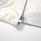 AiE ( Nepenthes ) USA製 ディーエスディーベスト dsd vest-9oz star M クリーム 総柄 星 ポケット ダブルジップ