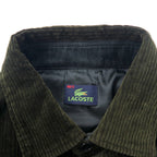 LACOSTE Corduroy Oversized Loosely Jacket BH028E Made in Japan 48 Brown Cotton Corduroy Oversized Loosely Jacket BH028E