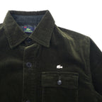LACOSTE Corduroy Oversized Loosely Jacket BH028E Made in Japan 48 Brown Cotton Corduroy Oversized Loosely Jacket BH028E