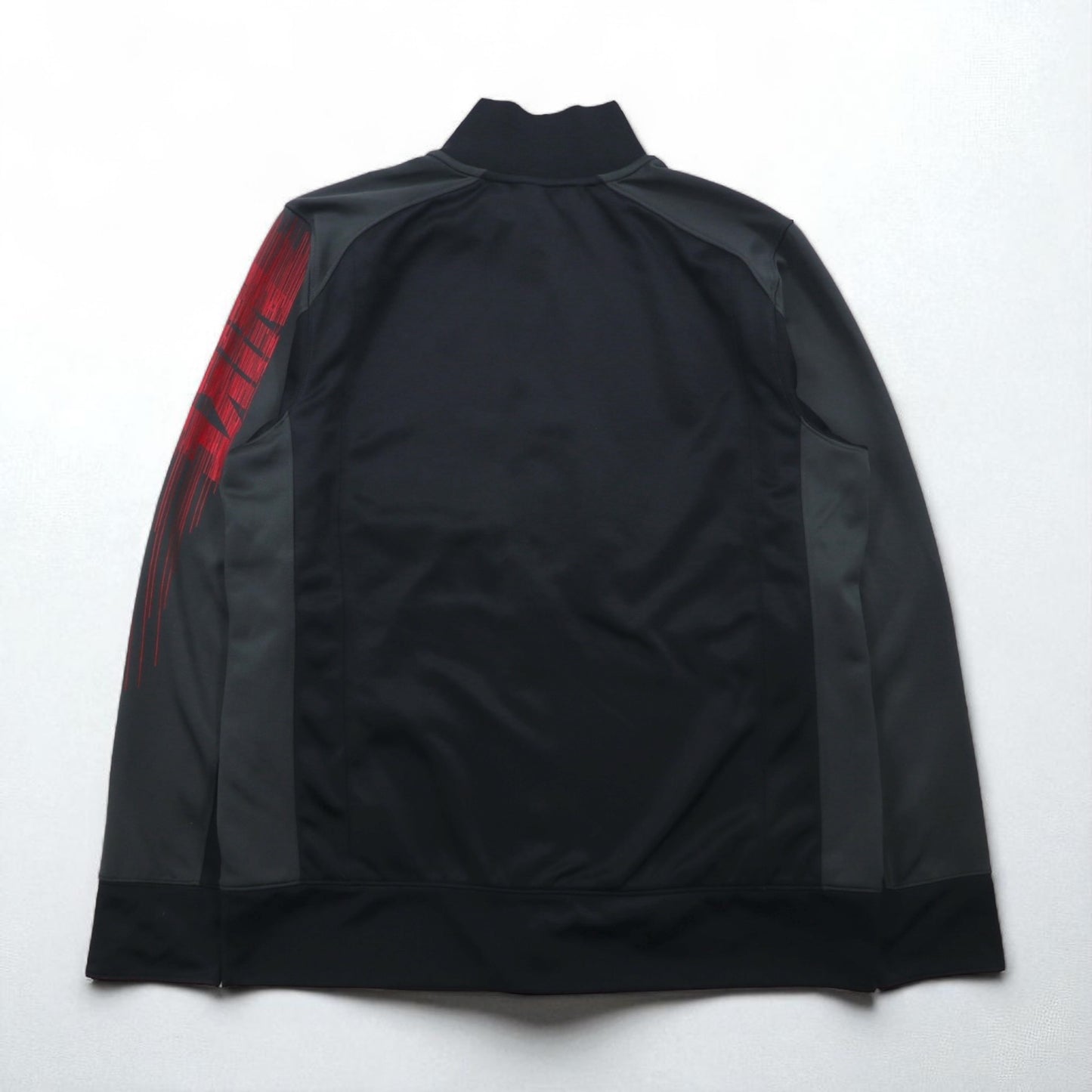 NIKE DRI-FIT Track Jacket, Jersey, Size L, Black, 638985-010