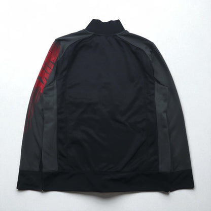 NIKE DRI-FIT Track Jacket, Jersey, Size L, Black, 638985-010