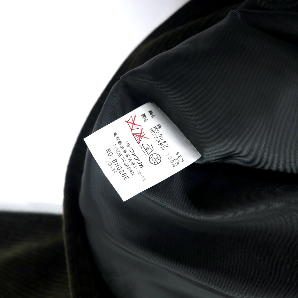 LACOSTE Corduroy Oversized Loosely Jacket BH028E Made in Japan 48 Brown Cotton Corduroy Oversized Loosely Jacket BH028E
