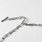 Sterling Silver Turquoise Necklace ターコイズ オーバル ネックレス シルバー ロング チェーン トグル フック