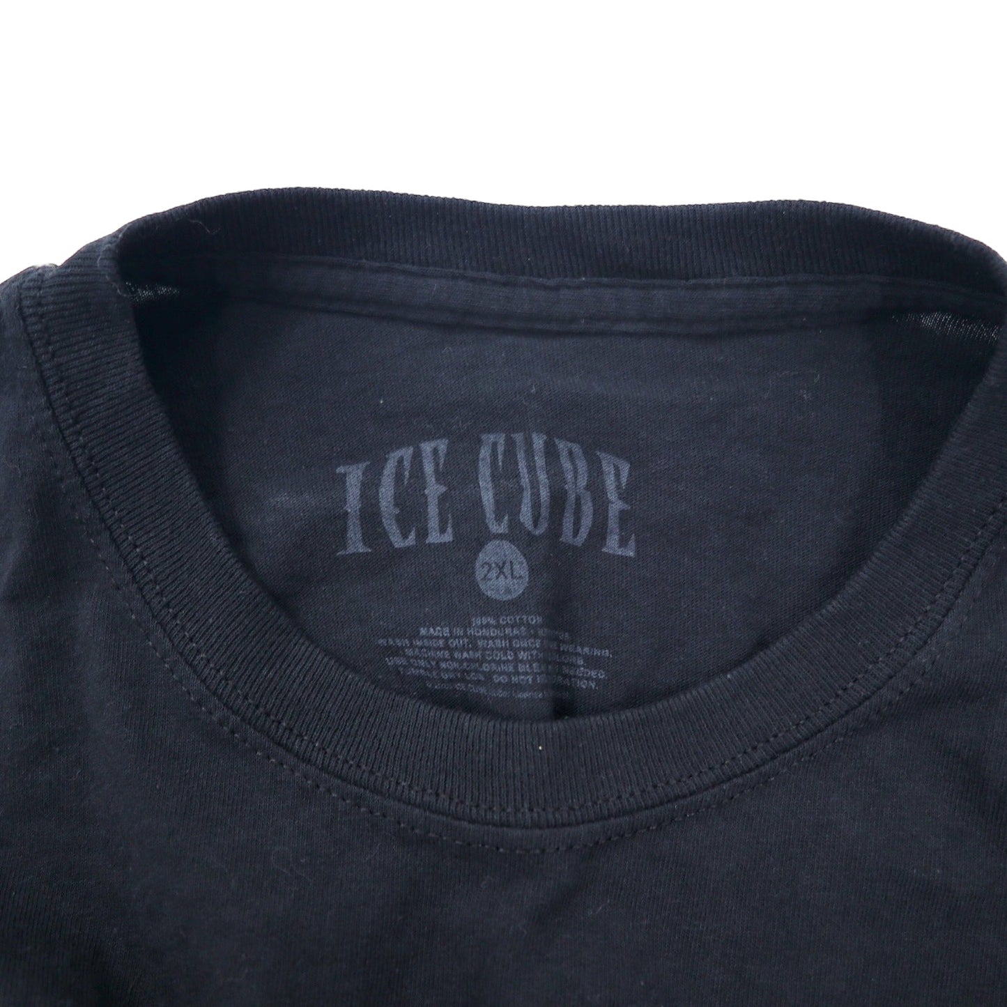 ICE CUBE N.W.A. ヒップホップ ラップ Tシャツ XXL ブラック コットン ビッグサイズ