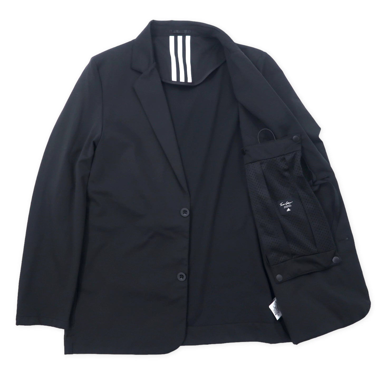 Adidas ID2.0 Tailored Jacket L Black polyester sweat -absorbing 