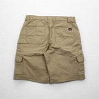 Dickies リップストップ カーゴ ショートパンツ ハーフパンツ L ベージュ Ripstop Ultimate Cargo GR40ADS