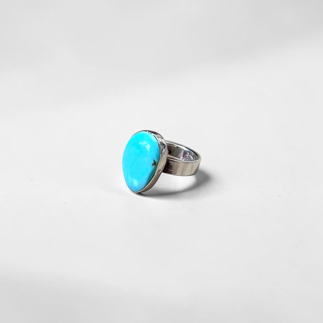 Sterling Silver Turquoise Ring ターコイズ リング 指輪 15号 シルバー