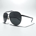 BURBERRY ダブルブリッジ ティアドロップ サングラス メタルフレーム B3097 1007/5V 59-14 145 3N ノバチェック イタリア製