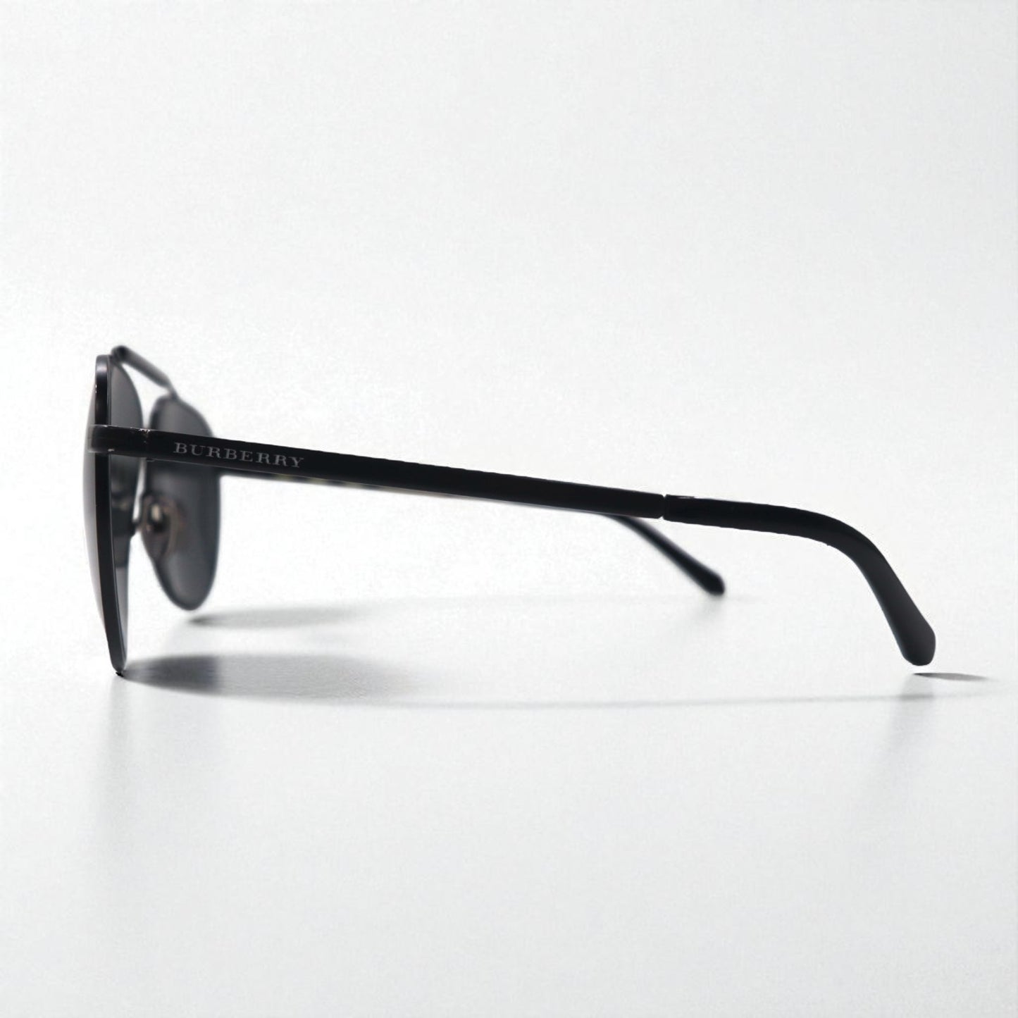 BURBERRY ダブルブリッジ ティアドロップ サングラス メタルフレーム B3097 1007/5V 59-14 145 3N ノバチェック イタリア製