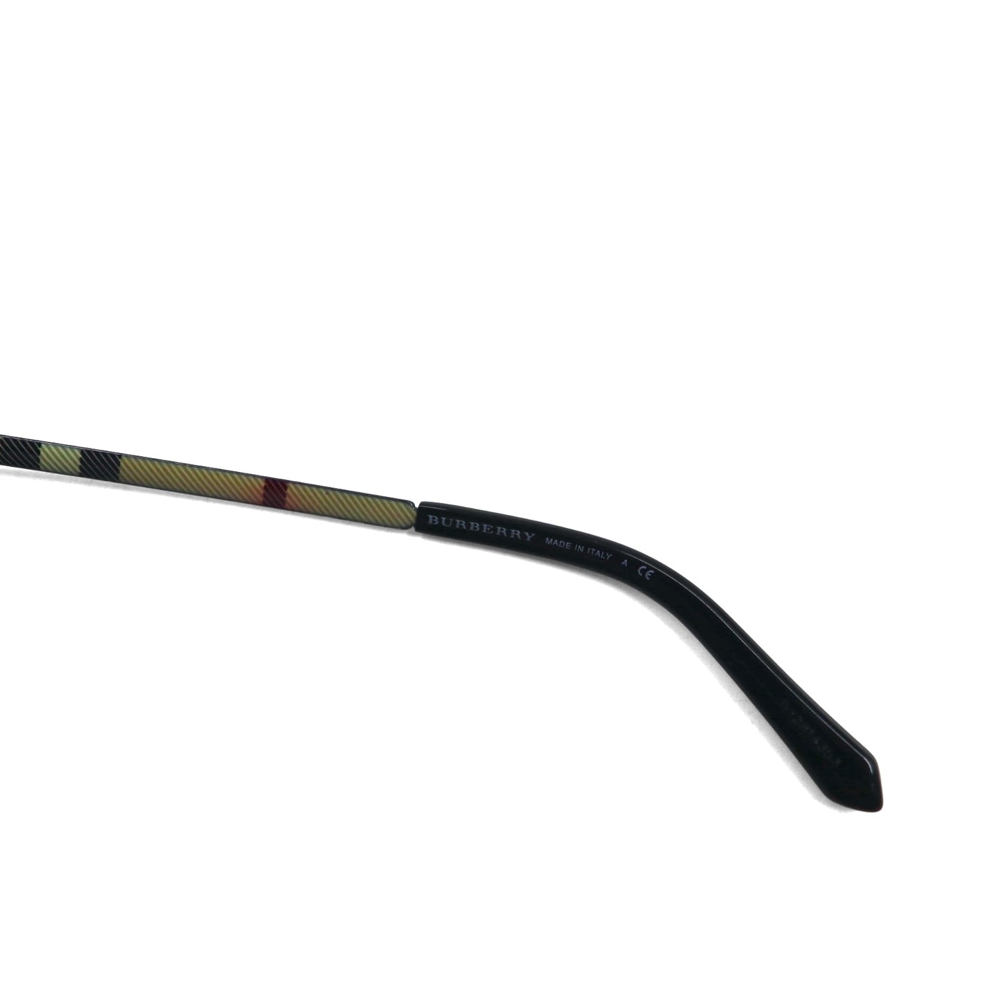 BURBERRY ダブルブリッジ ティアドロップ サングラス メタルフレーム B3097 1007/5V 59-14 145 3N ノバチェック イタリア製