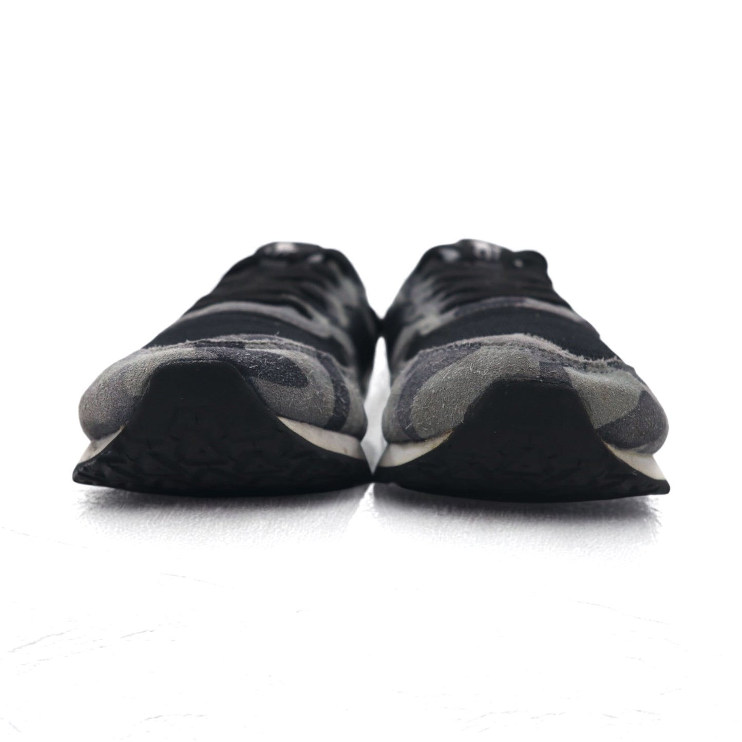 POLO SPORT RALPH LAUREN スレイトン SLATON SPORT スニーカー 27.5cm グレー カモフラ 迷彩 スエード 11501