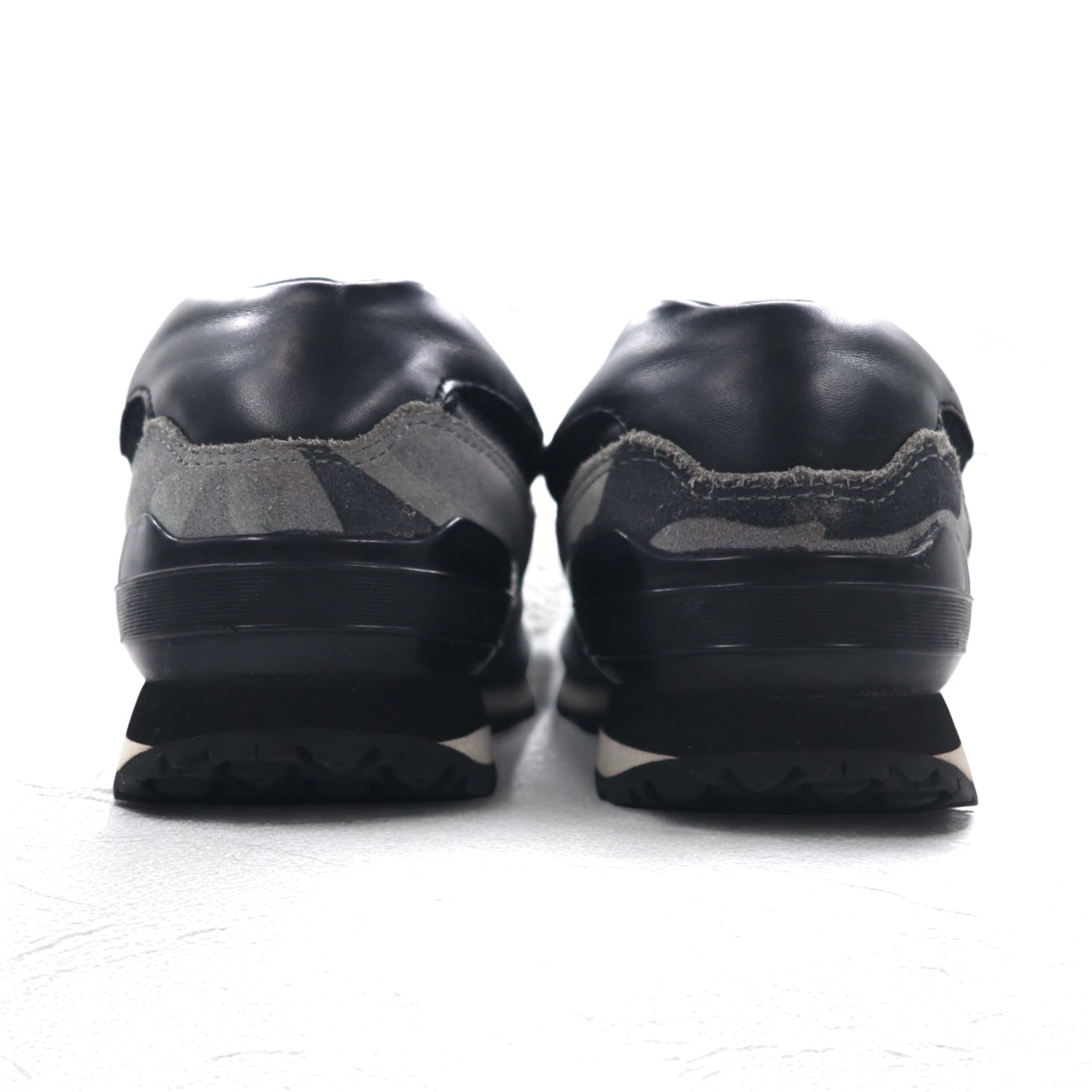 POLO SPORT RALPH LAUREN スレイトン SLATON SPORT スニーカー 27.5cm グレー カモフラ 迷彩 スエード 11501