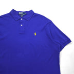 Polo by Ralph Lauren 90年代 ポロシャツ L ブルー コットン スモールポニー刺繍