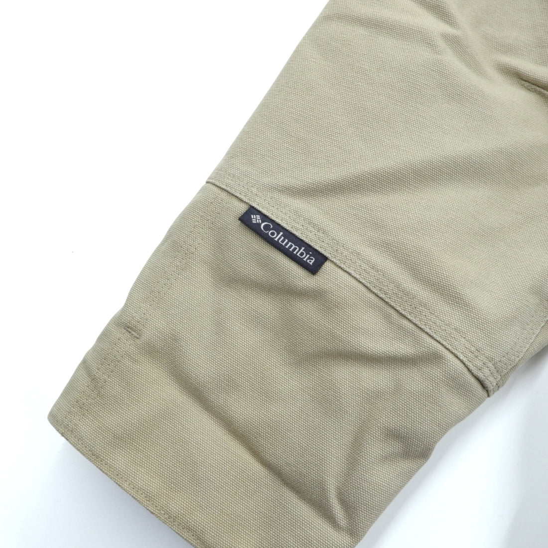 Columbia Coverall XL Duck Padded Work Jacket, Beige, Corduroy Collar, Detachable Hood, PM5028