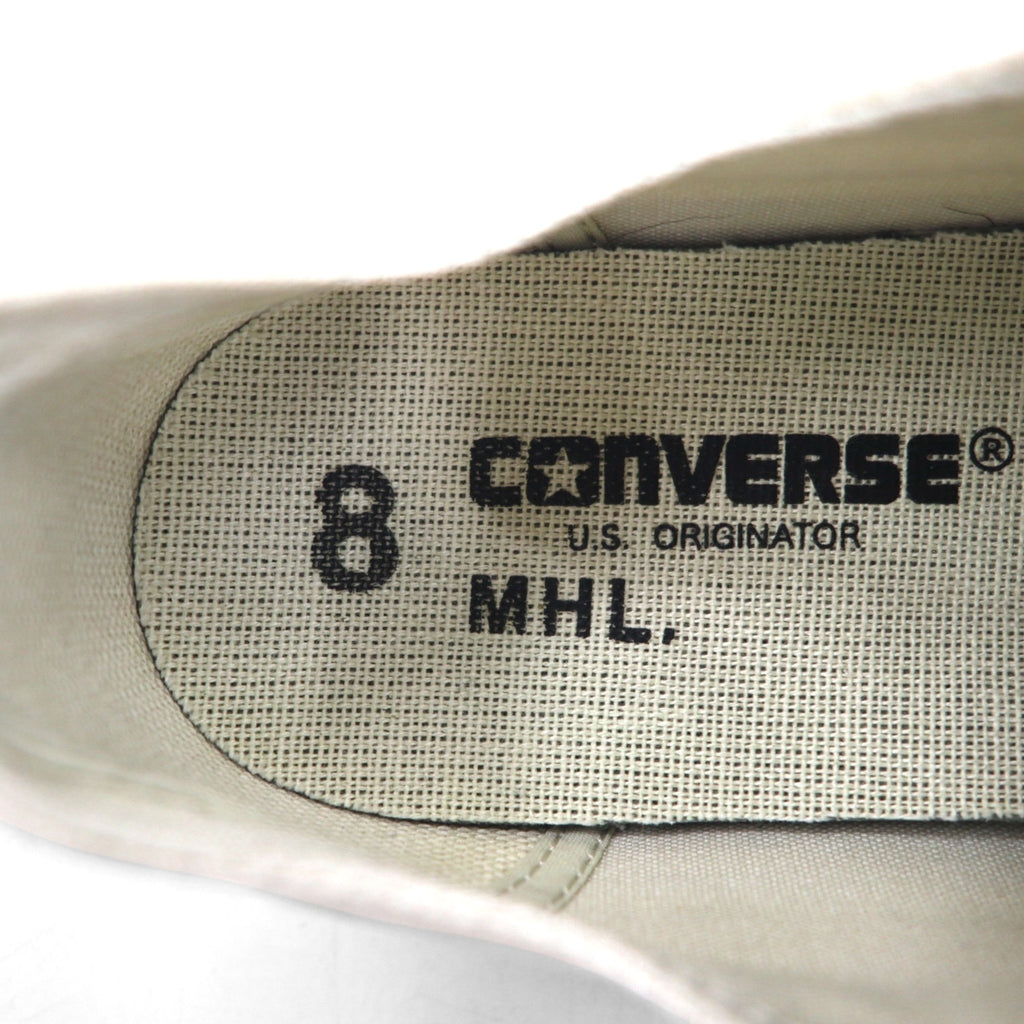 CONVERSE × MHL. オールスター ALLSTAR ローカットスニーカー 26.5cm キャンバス U.S ORIGINATOR 1SD027