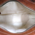 Felisi Leather-trimmed Nylon Tote Bag, Khaki, 05-42, Made in Italy