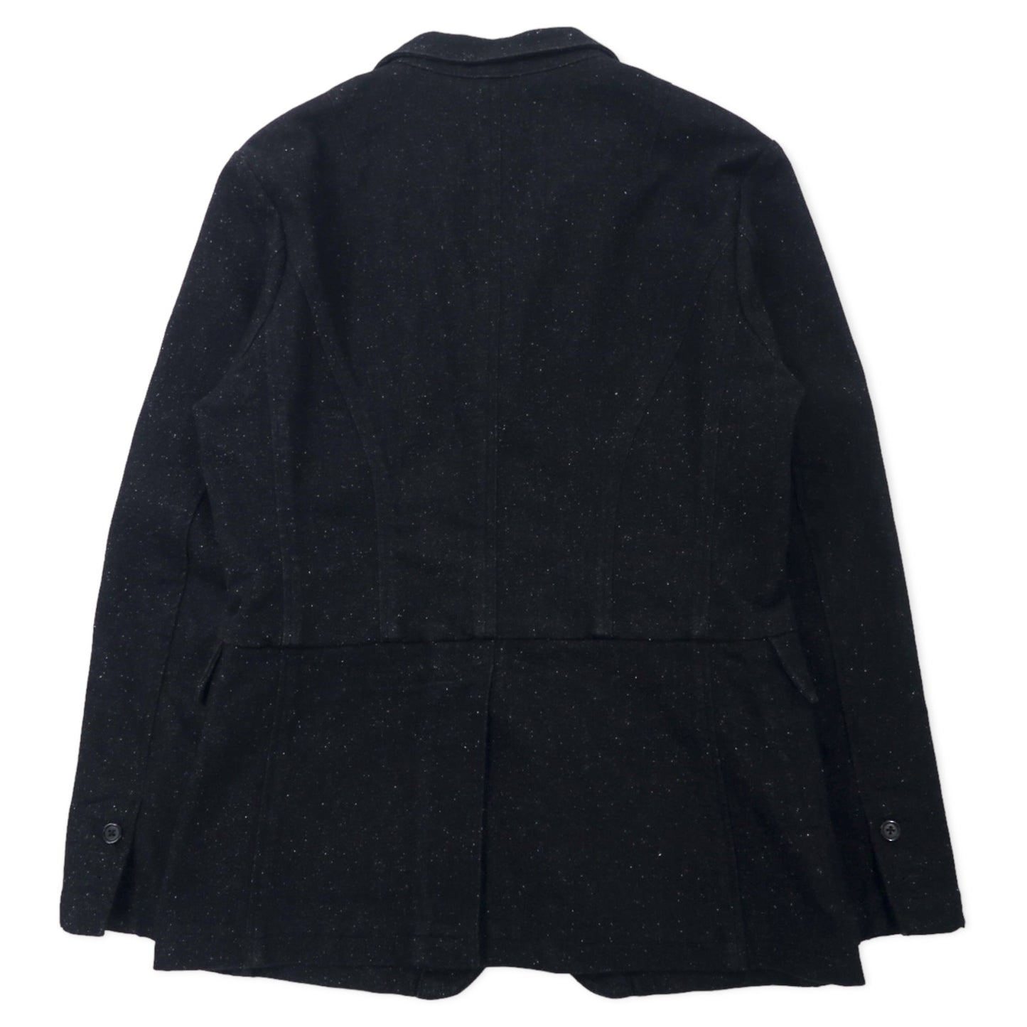 40CT & 525 by Takeo Kikuchi Denim Tailored Jacket 2 Black Cotton 