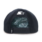 stussy CAPZ × STARTER ベースボールキャップ スナップバック FREE ブラック アクリル ウール シャネルロゴ