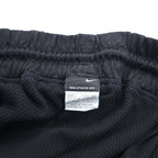 NIKE 00年代 ゲーム ショートパンツ ハーフパンツ L ブラック イエロー サイドライン スウォッシュ