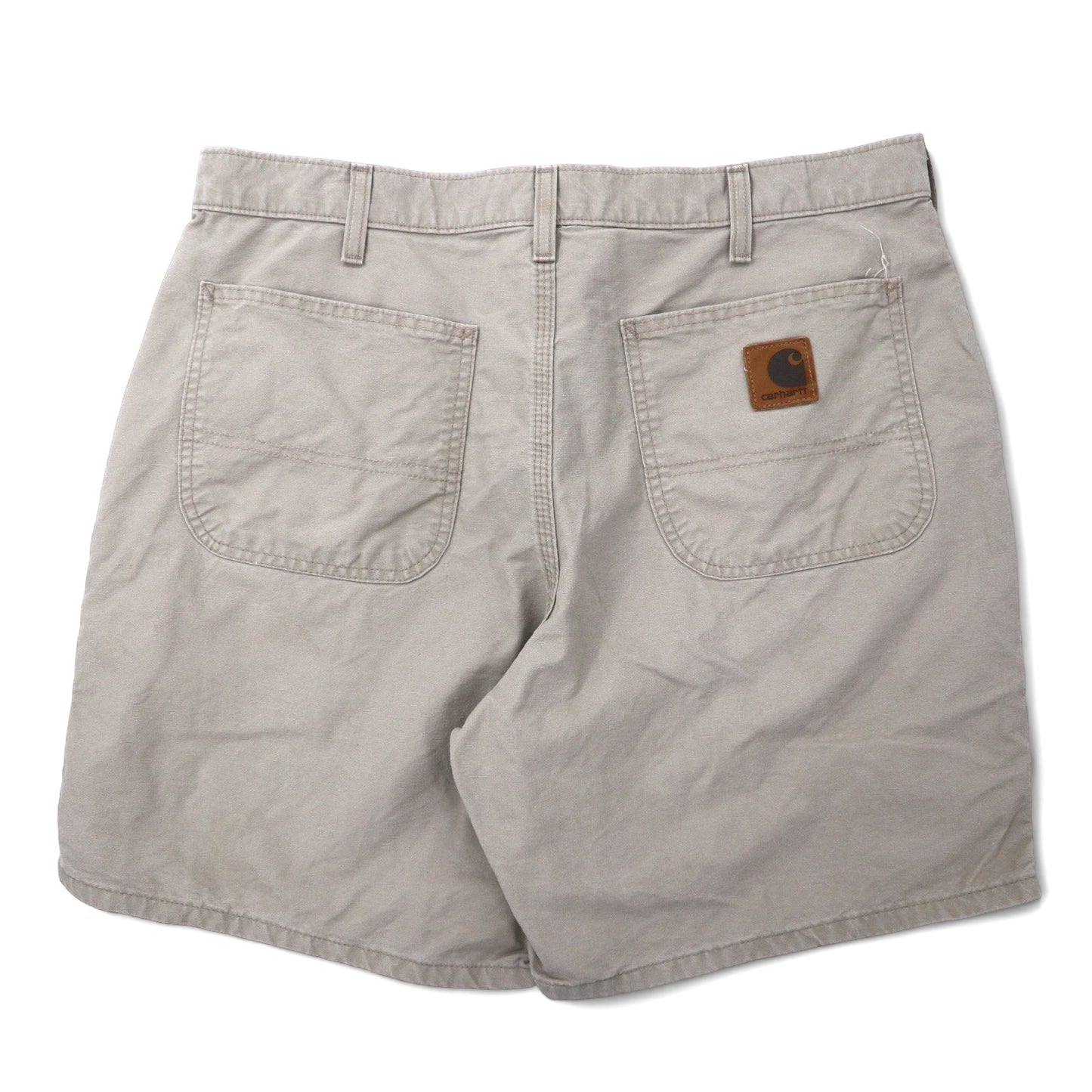 Carhartt ダック ワークショーツ ハーフパンツ 36 ベージュ コットン B145 メキシコ製