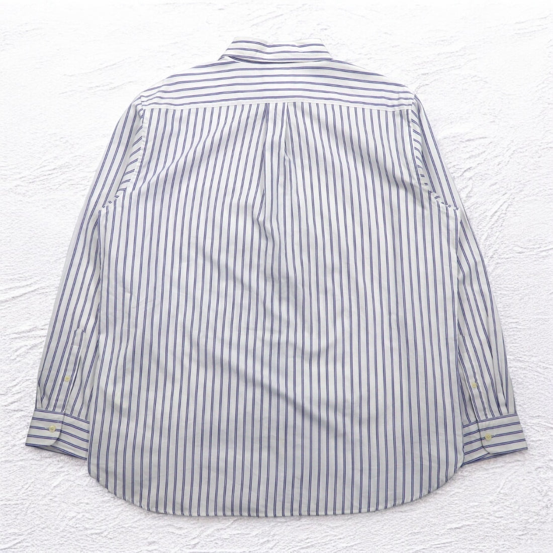 CHAPS Button-down Shirt, XL, White, Striped, Cotton, Chest Pocket, Unused