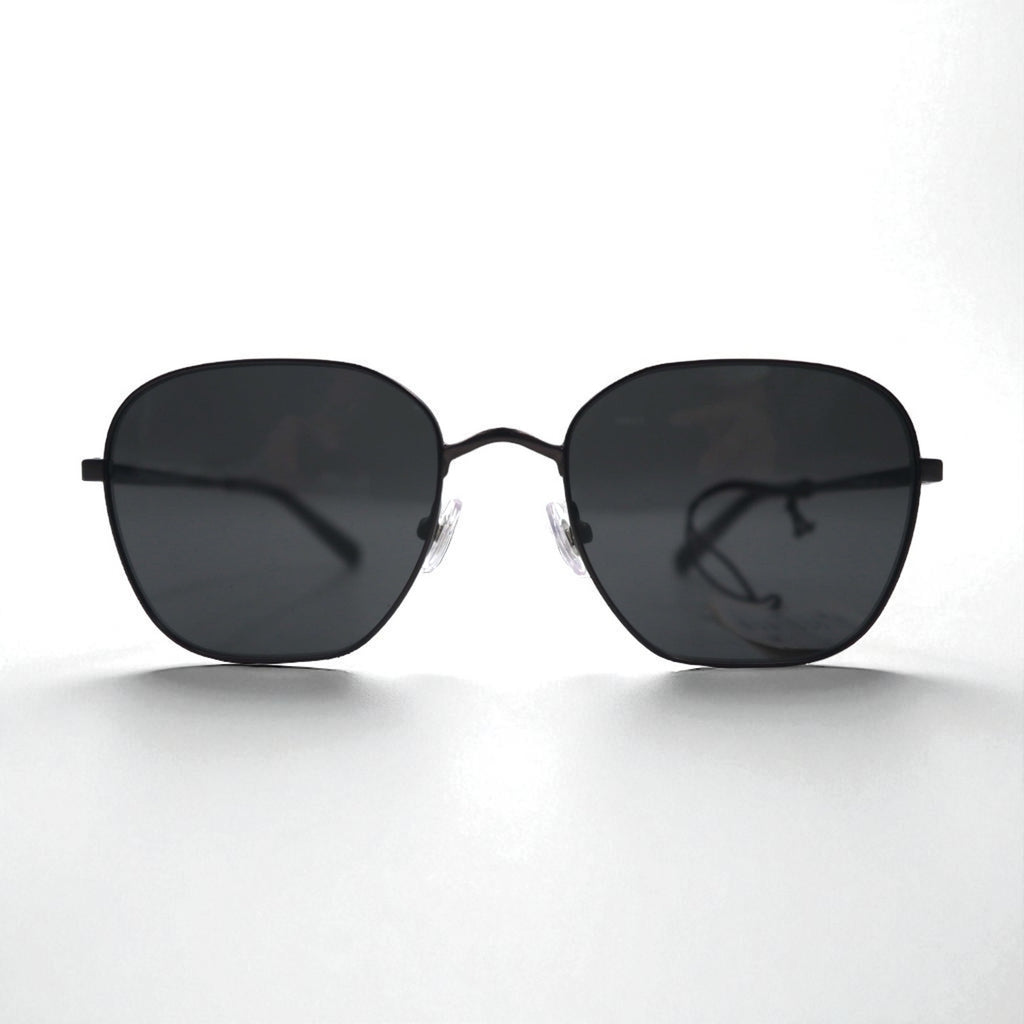 Brooks Brothers Gunmetal Square Metal Frame Sunglasses BB4066 103587 55-19 145 3N Unused