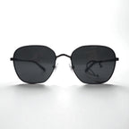 Brooks Brothers Gunmetal Square Metal Frame Sunglasses BB4066 103587 55-19 145 3N Unused