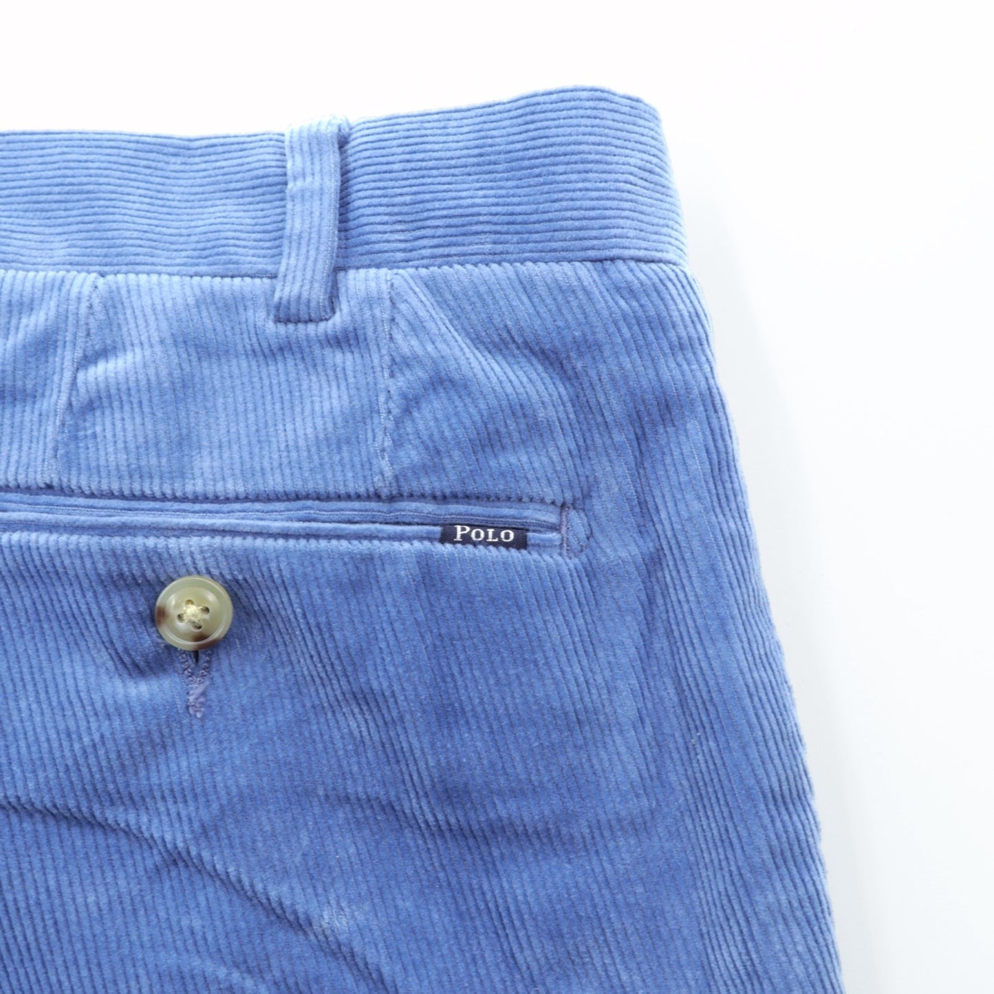 Polo Ralph Lauren コーデュロイ チノパンツ スラックス M ブルー スリムフィット SLIM FIT