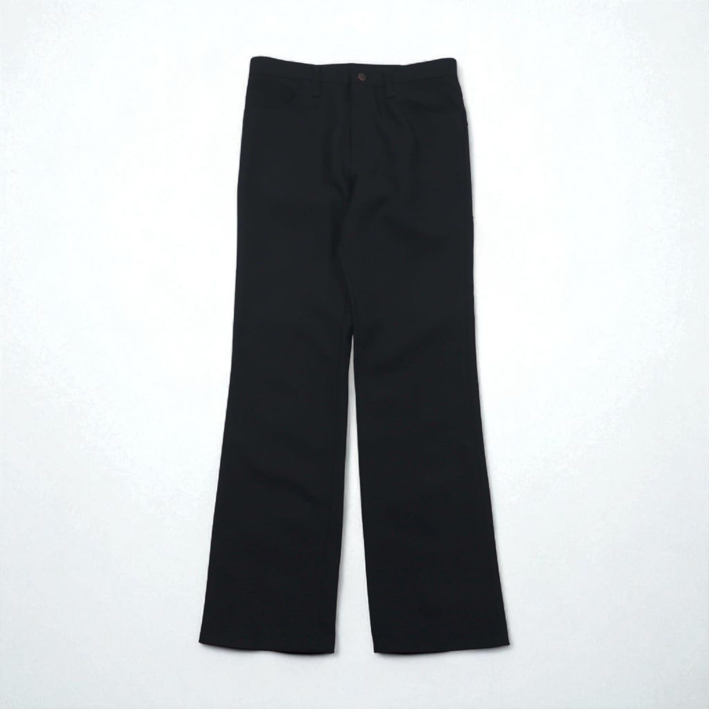 Wrangler 00年代 スラックス パンツ ブーツカット ランチャー ドレス ジーンズ M ブラック フレア 82BK