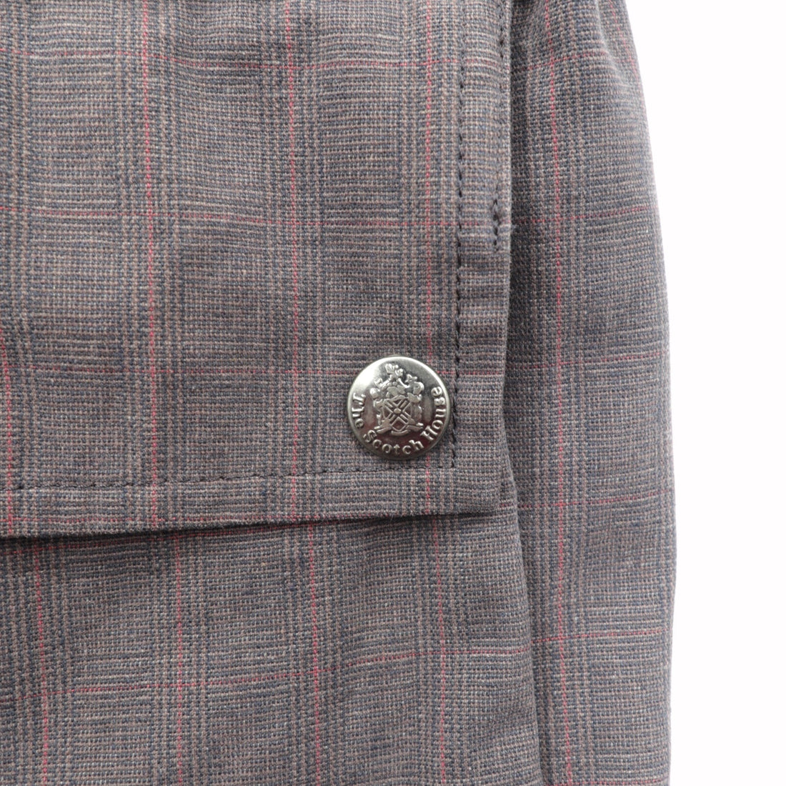 THE SCOTCH HOUSE Padded Safari Jacket, XL, with Belt, Removable Liner, Stand Collar, and 4 Pockets