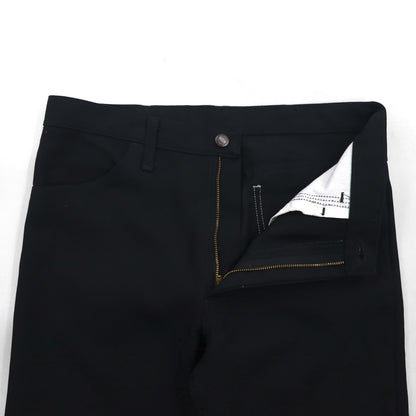 Wrangler 00年代 スラックス パンツ ブーツカット ランチャー ドレス ジーンズ M ブラック フレア 82BK