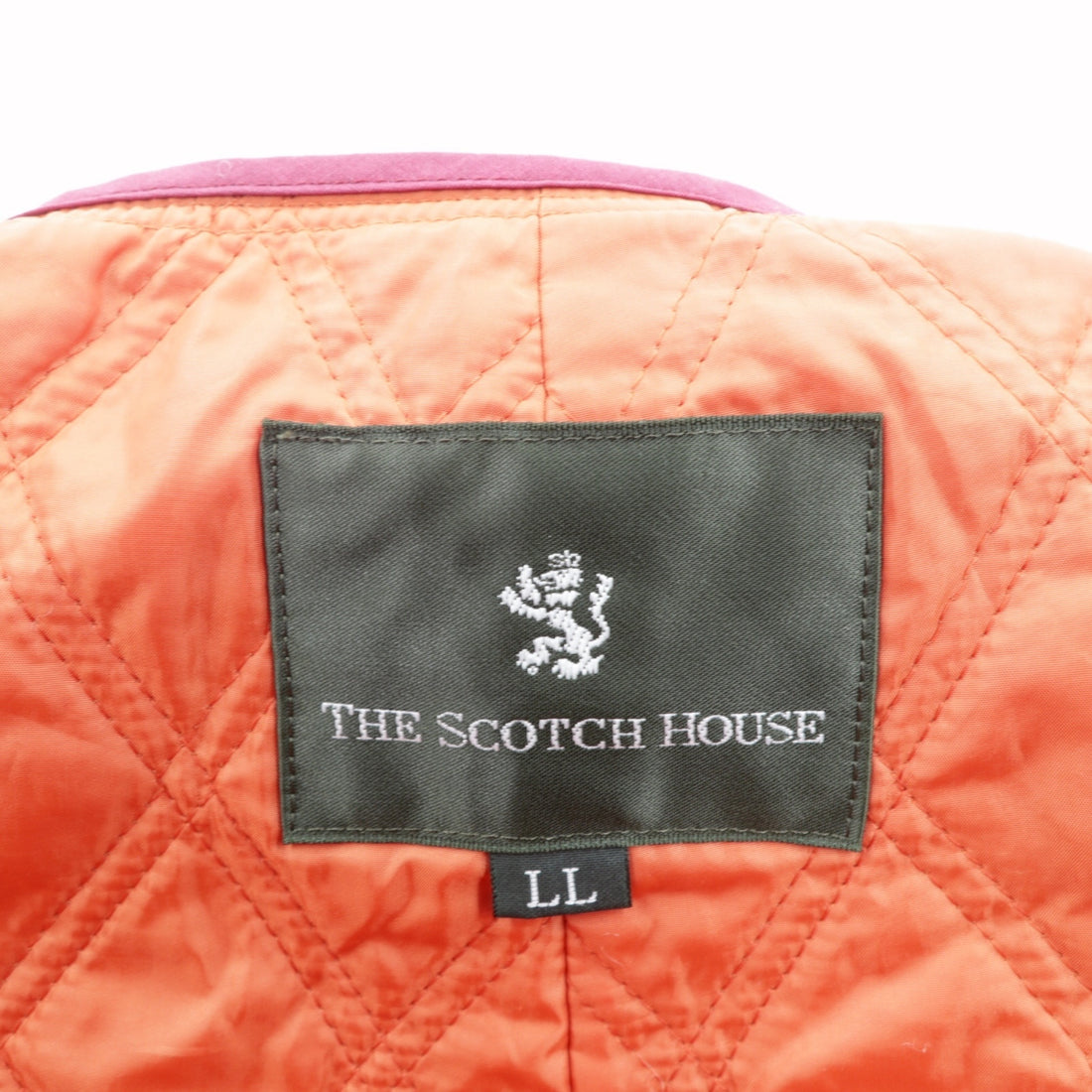 THE SCOTCH HOUSE Padded Safari Jacket, XL, with Belt, Removable Liner, Stand Collar, and 4 Pockets