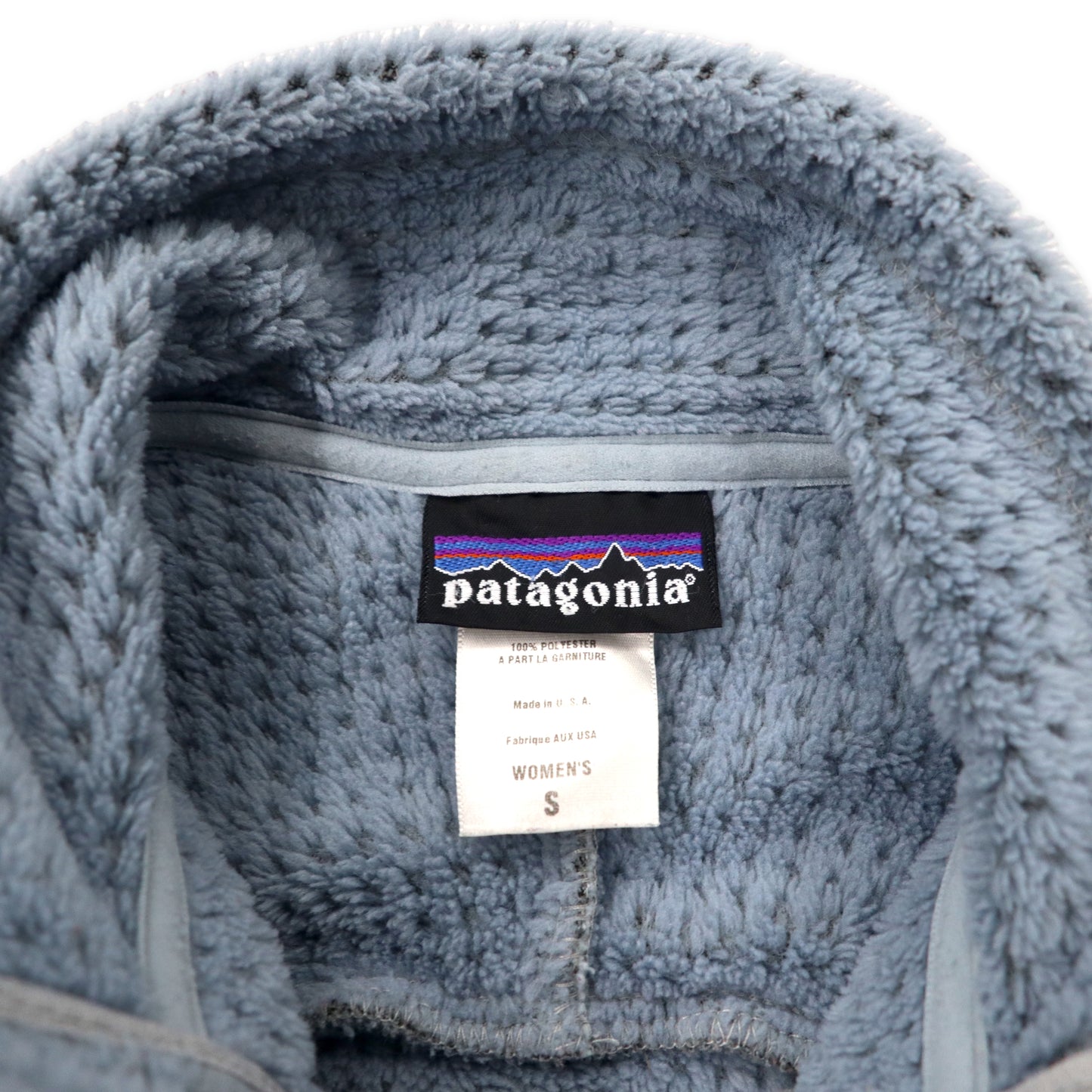 patagonia USA製 レギュレーター R4 フリースジャケット S ブルー ポリエステル 36111F5