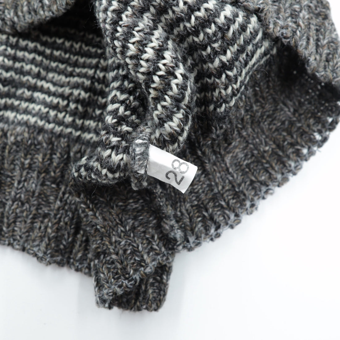 90s USA Vintage Jacquard Knit DAVID TAYLOR 総柄 ジャガード ニット セーター XL グレー 90年代 USA製