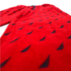 NAUTICA Pajama Pants Easy Pants M Red Micro Fleece All-over Pattern SLEEPWEAR