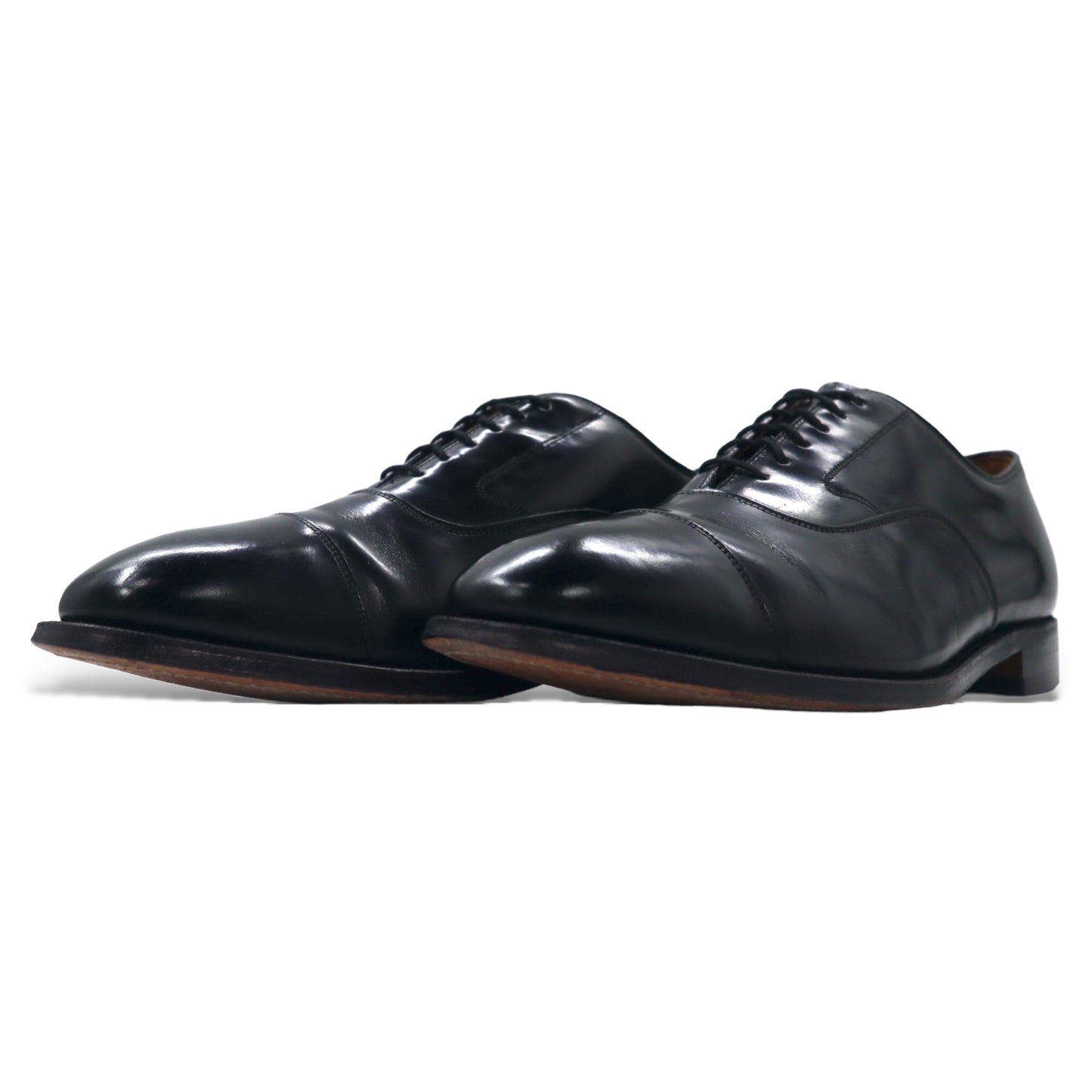 JOHNSTON & MURPHY USA製 OPTIMA ストレートチップ ドレスシューズ 28.5cm ブラック レザー カーフスキン Melton Cap Toe Black Calfskin 22-2981