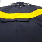 90s USA Vintage Anorak Parka CHARLES RIVER ハーフジップ アノラックパーカー ナイロンジャケット L ネイビー IDEALジップ