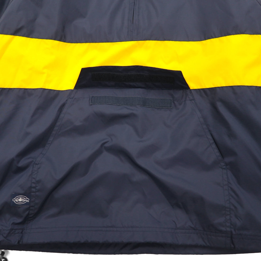 90s USA Vintage Anorak Parka CHARLES RIVER ハーフジップ アノラックパーカー ナイロンジャケット L ネイビー IDEALジップ