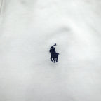 POLO RALPH LAUREN CLASSIC FIT Polo Shirt M White Pique Small Pony Embroidery