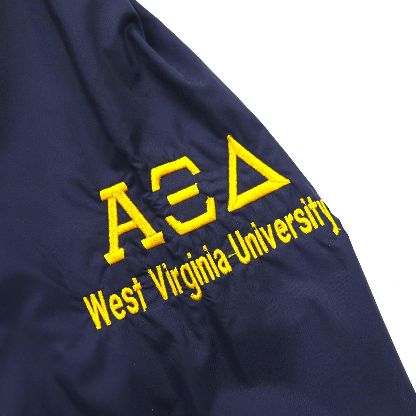 90s USA Vintage Charles River Anorak Parka, Half-Zip Nylon Jacket, Size L, Navy, Ideal Zip