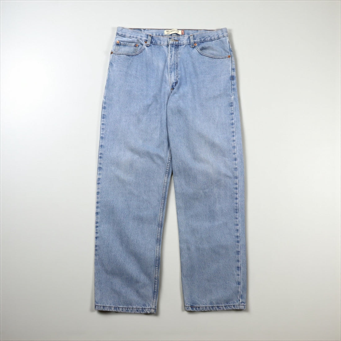 Levi's 00s 550 Wide-Leg Baggy Jeans, Relaxed Fit, Indigo, Size XL, Zipper Fly, 550 4834