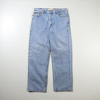 Levi's 00年代 550 ワイド デニムパンツ バギージーンズ  XL リラックスフィット インディゴ 550 4834 ジッパーフライ