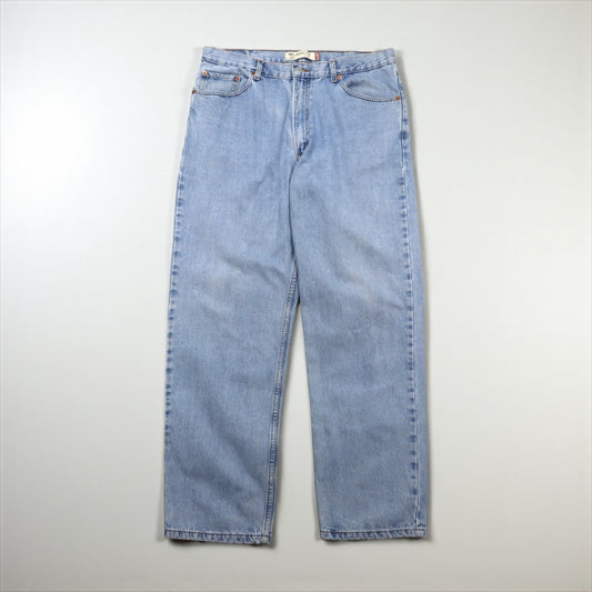 Levi's 00年代 550 ワイド デニムパンツ バギージーンズ  XL リラックスフィット インディゴ 550 4834 ジッパーフライ