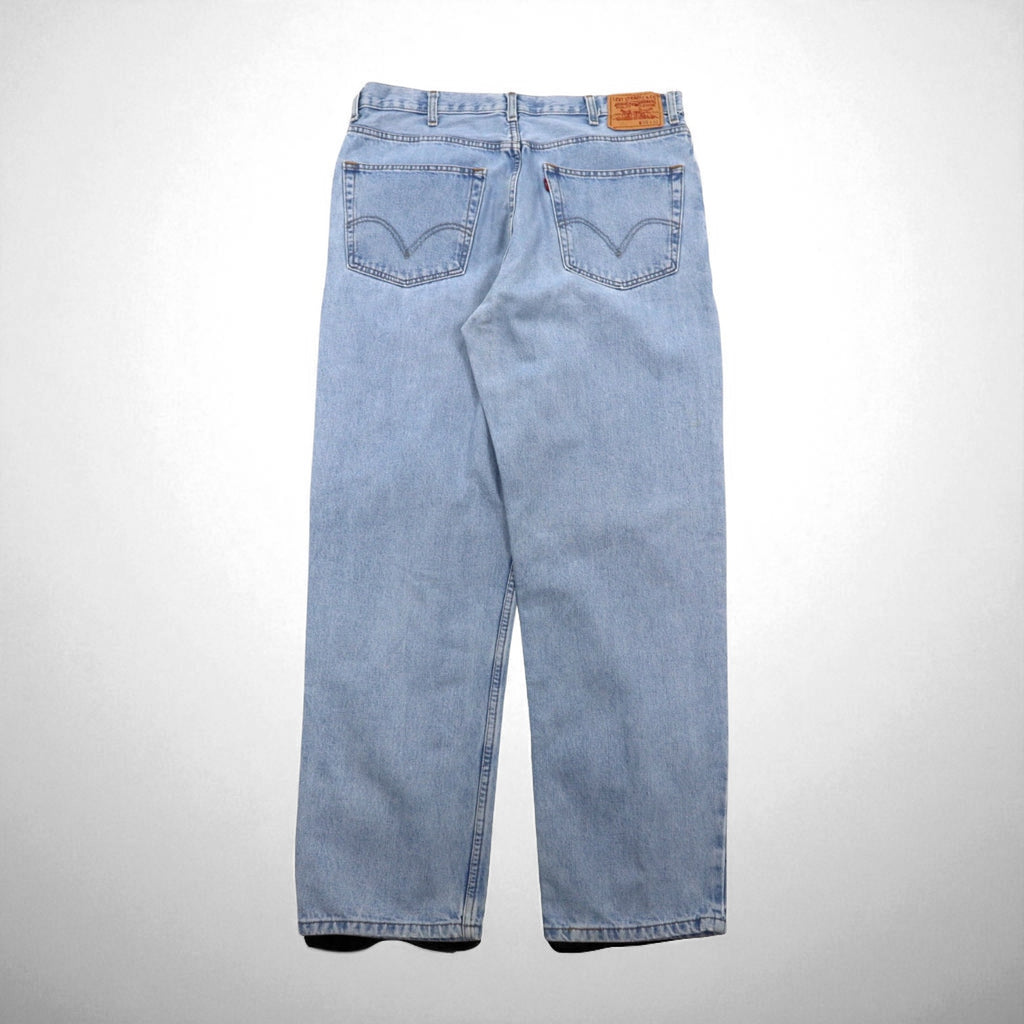 Levi's 00年代 550 ワイド デニムパンツ バギージーンズ  XL リラックスフィット インディゴ 550 4834 ジッパーフライ