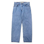 日本然リトテ-古着オンライン-Levi's 00年代 550 リラックス フィット テーパード デニムパンツ 32 ブルー アイスウォッシュ コットン ジッパーフライ USAライン 550-4834 レソト製-Levi's 00's 550 Relaxed Fit Tapered Denim Pants 32 Blue Ice Wash Cotton Zipper Fly USA Line 550-4834 Lesotho Made