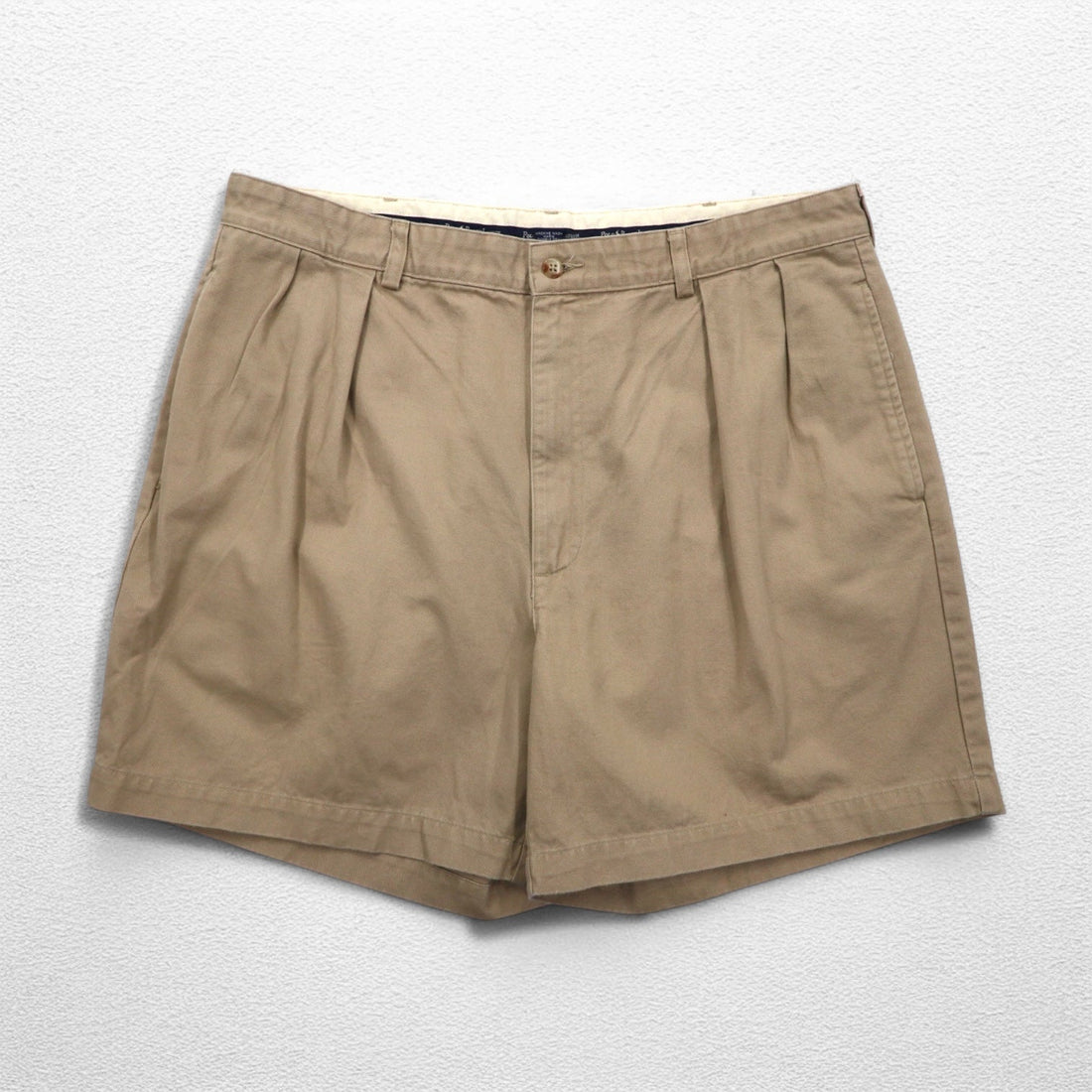 POLO RALPH LAUREN 90年代 ポロチノ 2タック ショートパンツ XL ベージュ メキシコ製