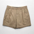 POLO RALPH LAUREN 90年代 ポロチノ 2タック ショートパンツ XL ベージュ メキシコ製