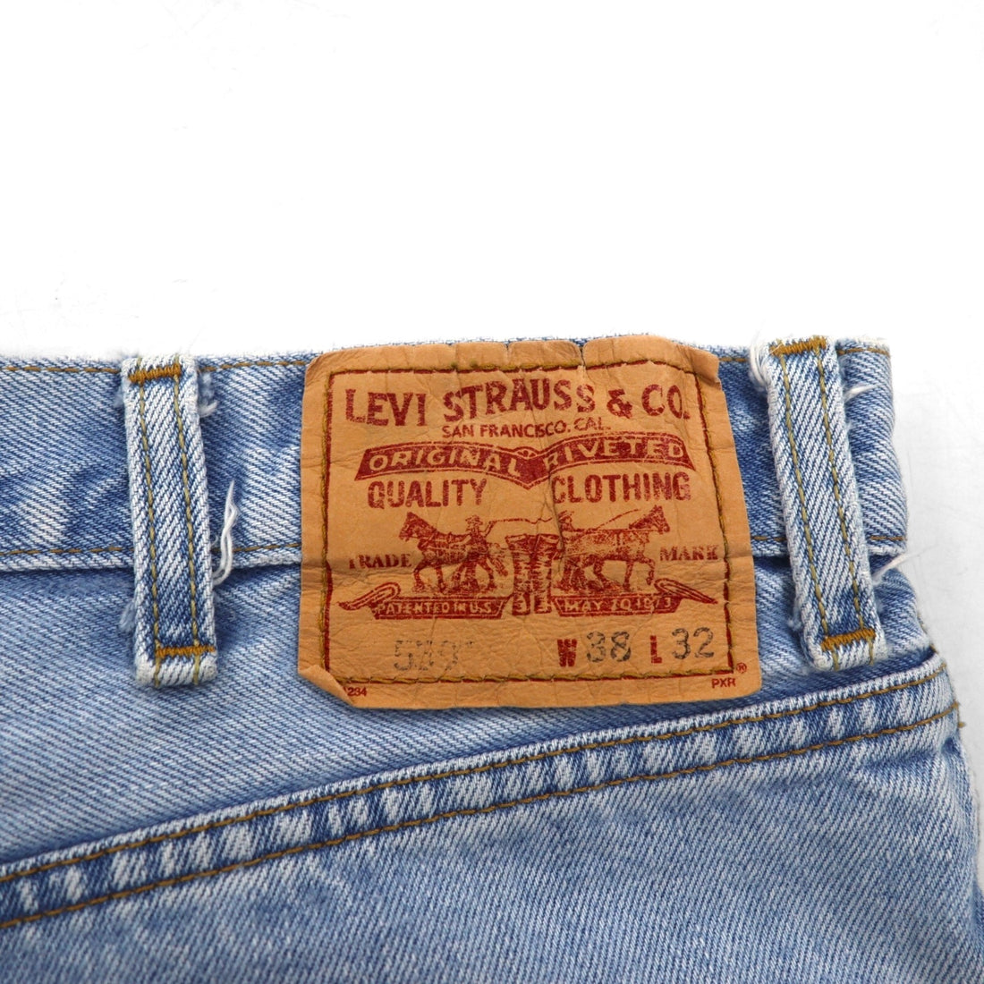 Levi's 00年代 550 ワイド デニムパンツ バギージーンズ  XL リラックスフィット インディゴ 550 4834 ジッパーフライ