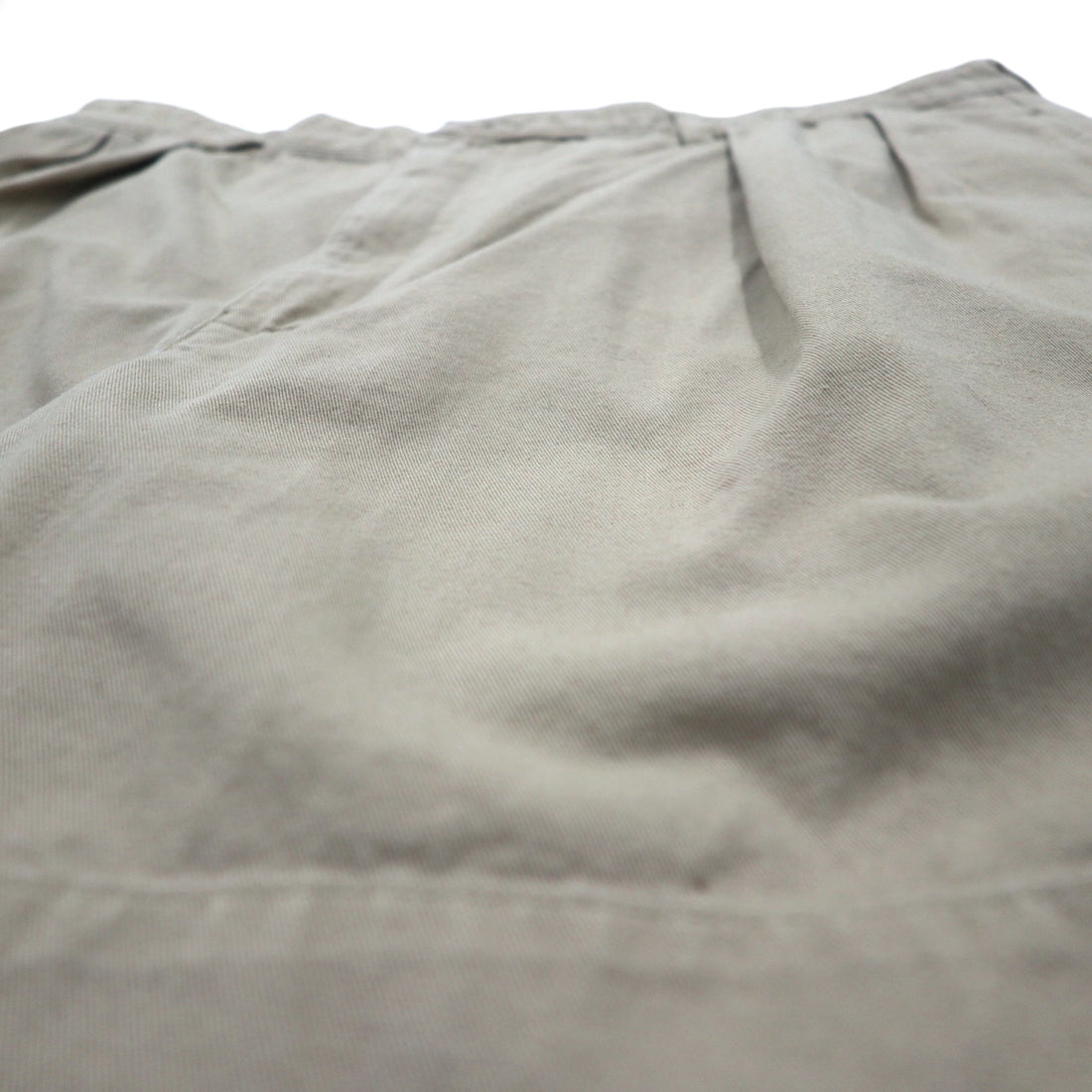 POLO RALPH LAUREN 90年代 ポロチノ 2タック ショートパンツ XL ベージュ メキシコ製