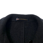 GLOVERALL Made in England Double Melton Coat P Coat L Gray Wool